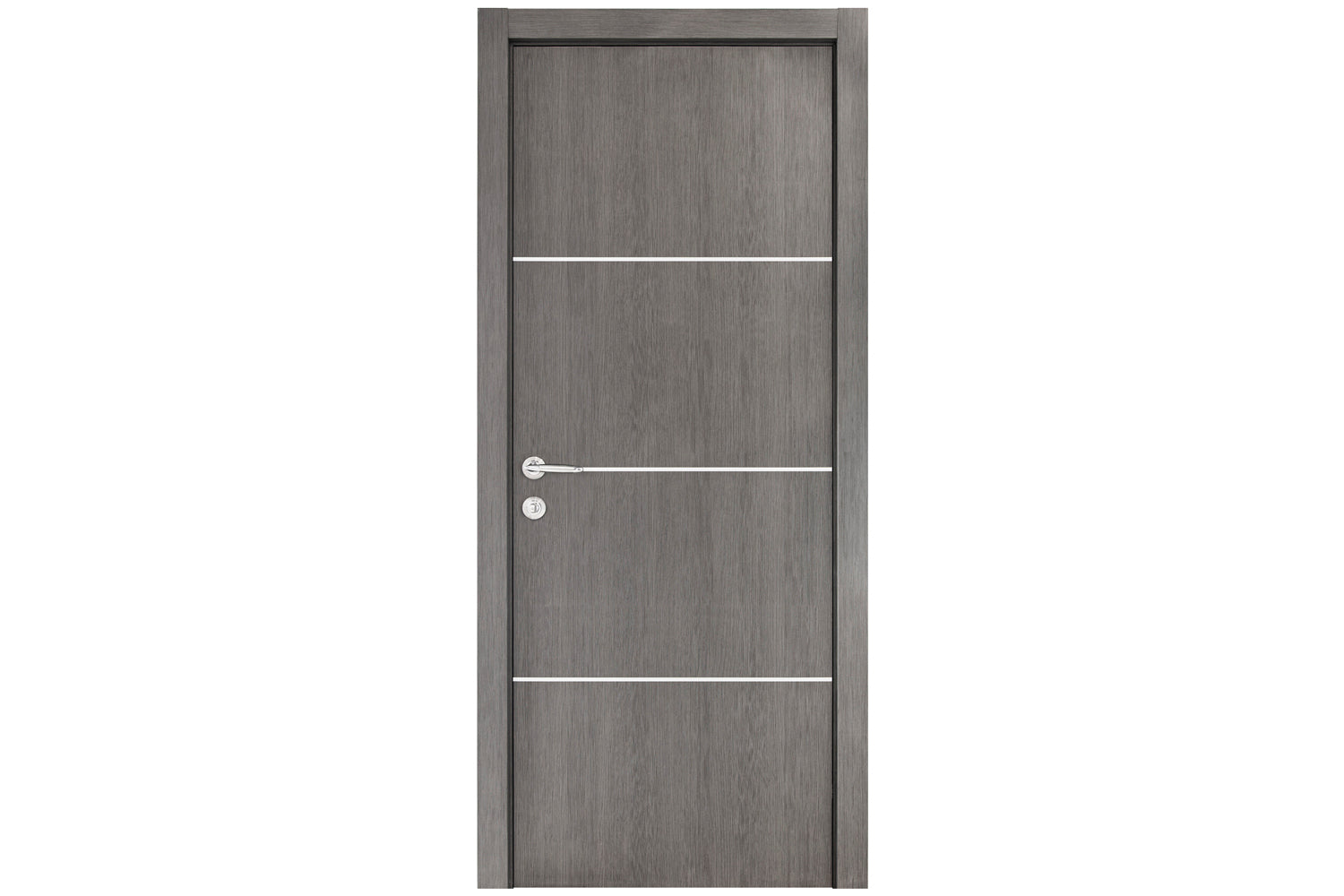 Nova Smart 017 Gray Eco Veneer Modern Interior Door - Single Door