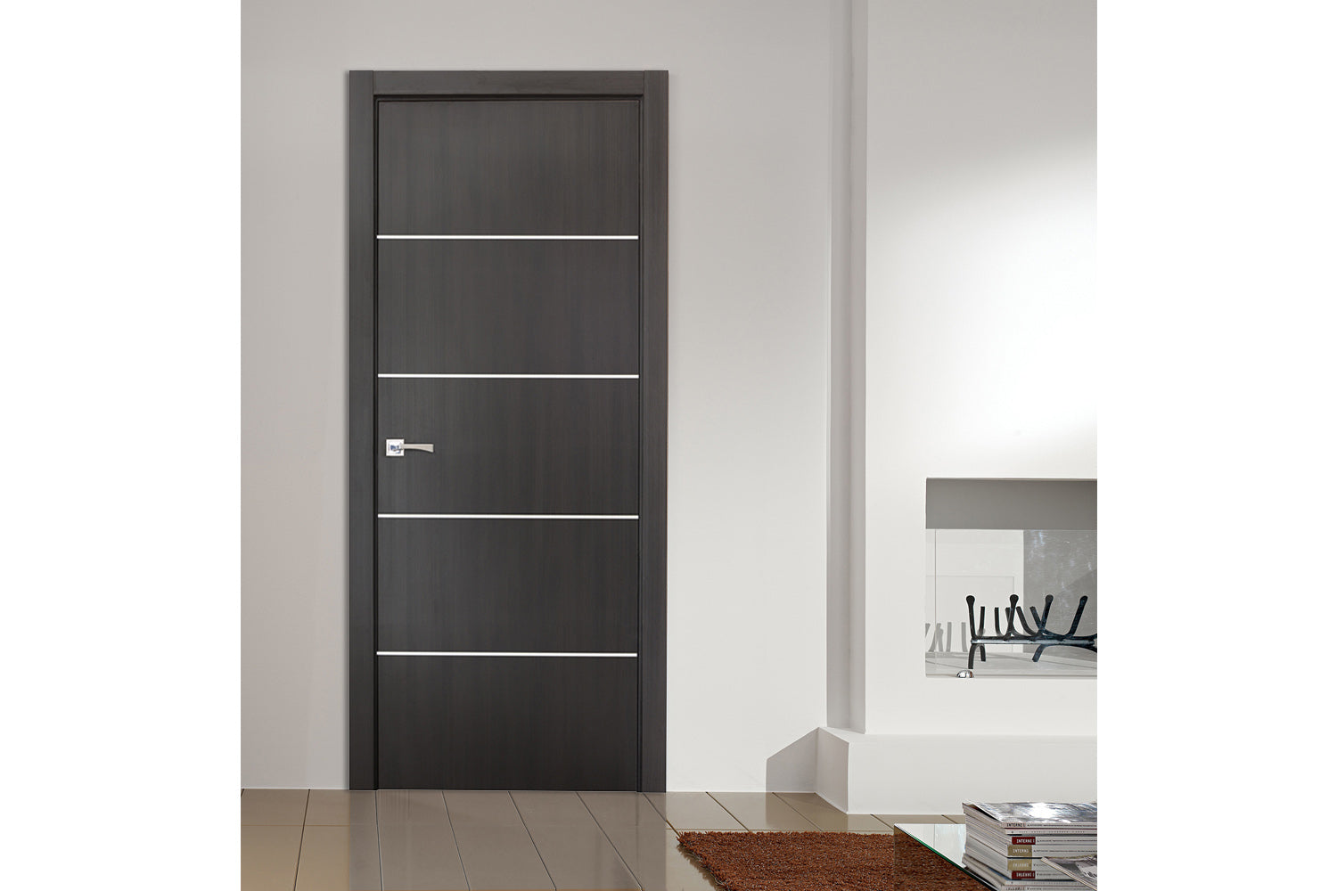 Nova Smart 018 Wenge Eco Veneer Modern Interior Door