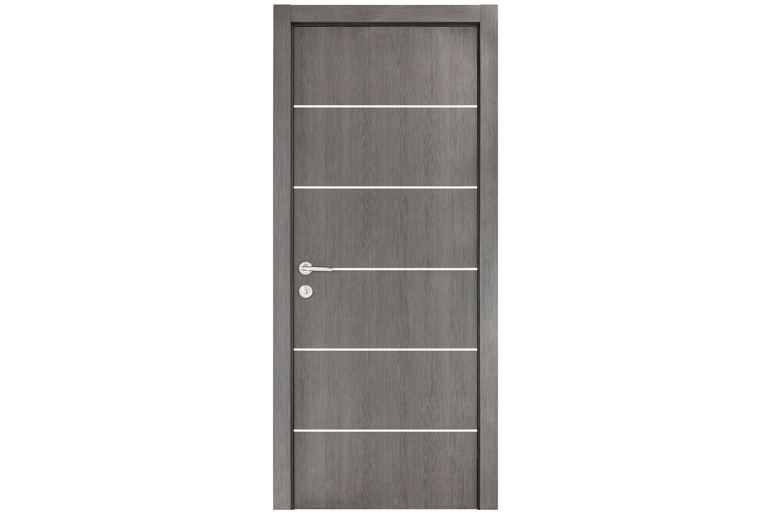 Nova Smart 019 Gray Eco Veneer Modern Interior Door - Single Door