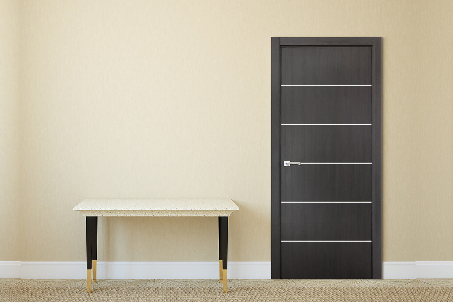 Nova Smart 019 Wenge Eco Veneer Modern Interior Door