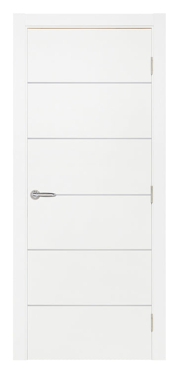 Nova Smart 019 White Cortex Laminated Modern Interior Door