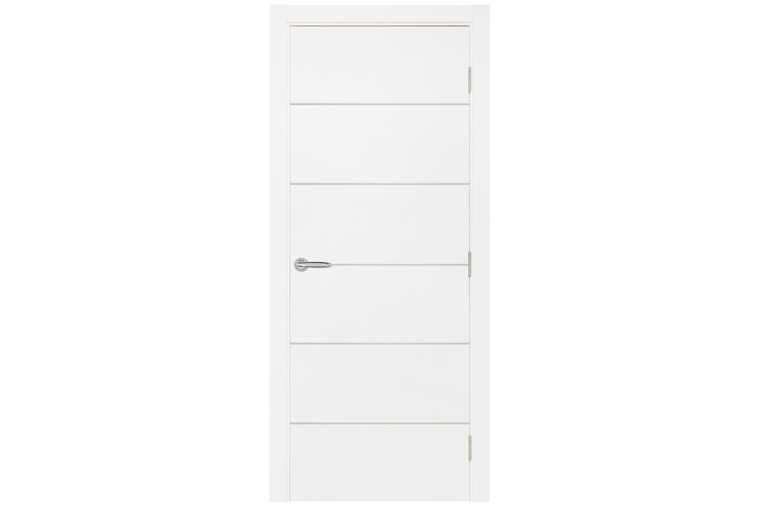 Nova Smart 019 White Cortex Laminated Modern Interior Door - Single Door