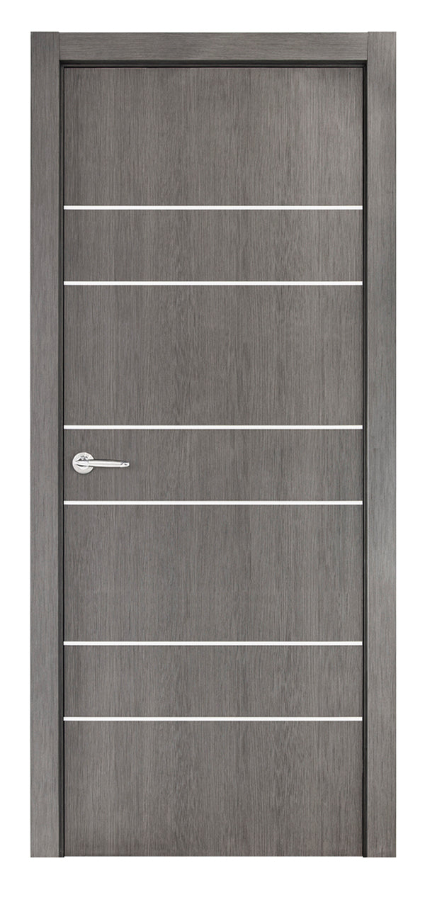 Nova Smart 020 Gray Eco Veneer Modern Interior Door