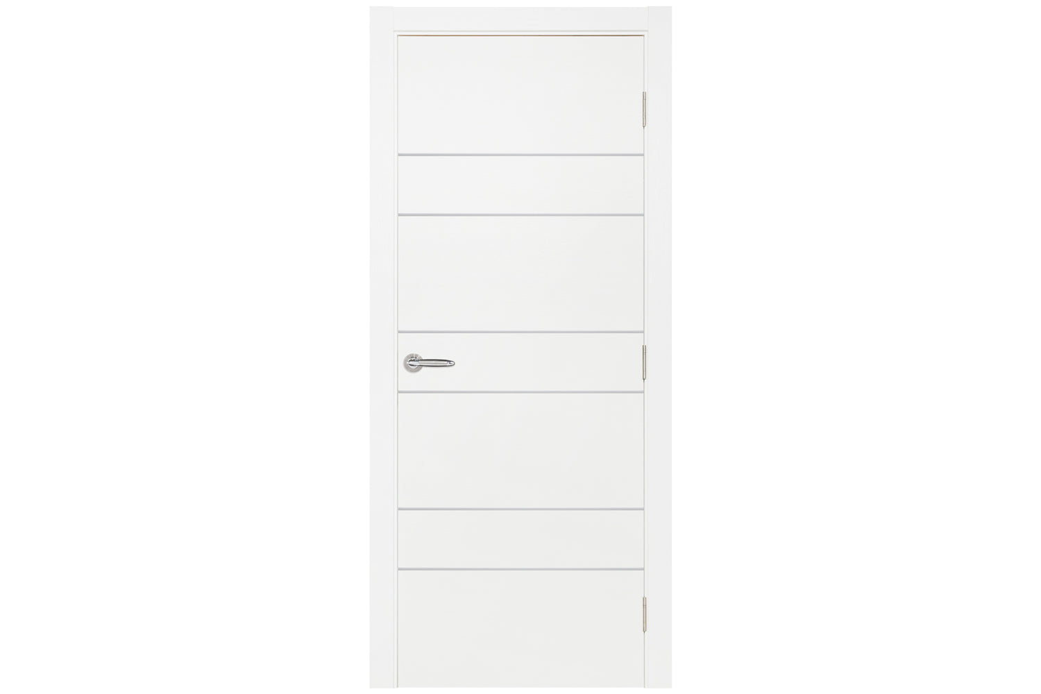 Nova Smart 020 White Cortex Laminated Modern Interior Door - Single Door