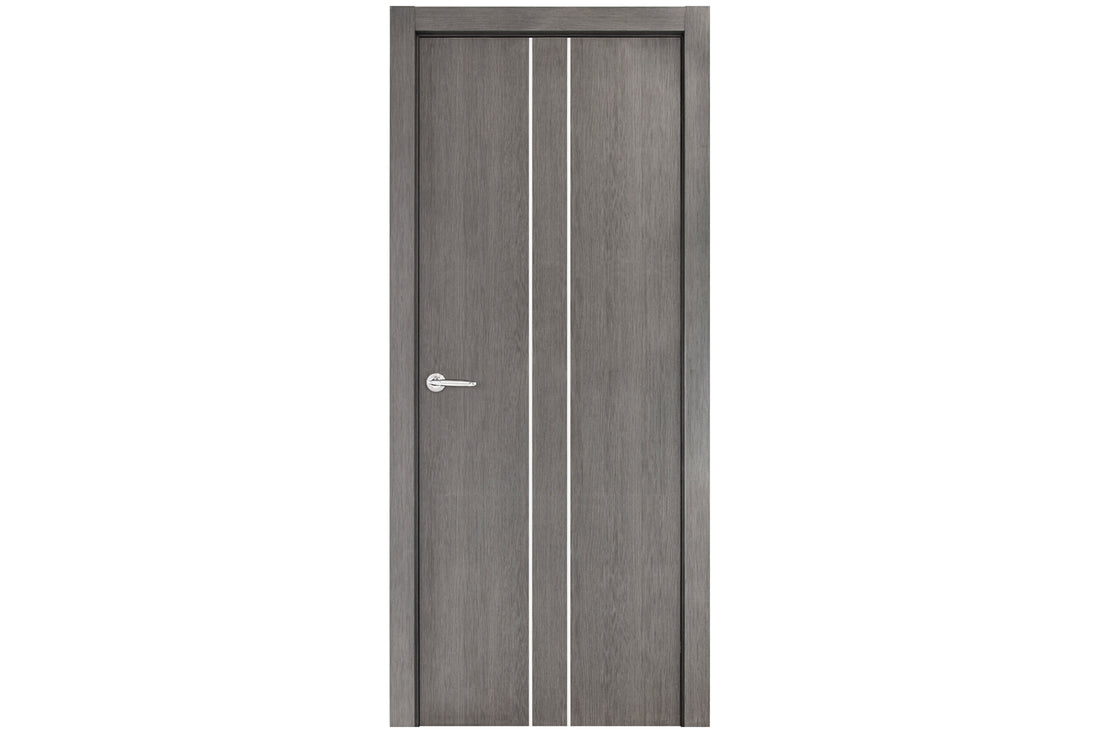 Nova Smart 021 Gray Eco Veneer Modern Interior Door - Single Door