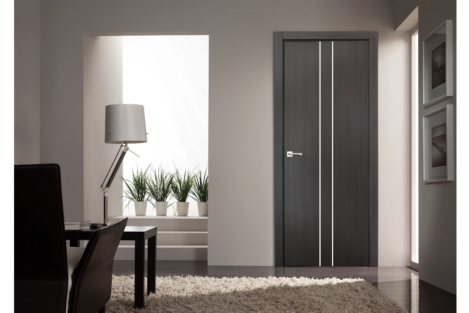 Nova Smart 021 Wenge Eco Veneer Modern Interior Door