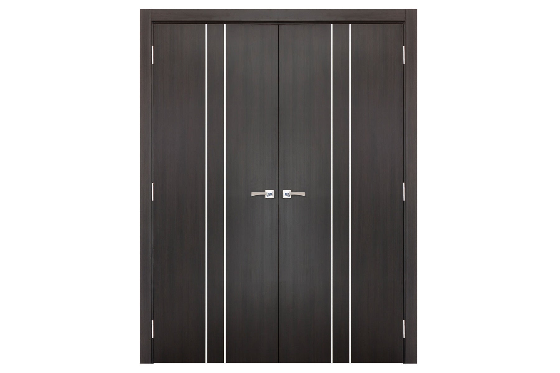 Nova Smart 021 Wenge Eco Veneer Modern Interior Door - Double Door