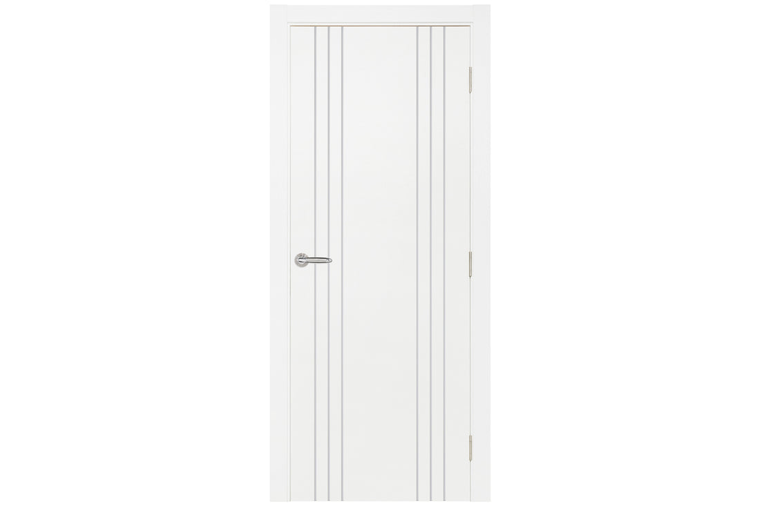 Nova Smart 022 White Cortex Laminated Modern Interior Door - Single Door