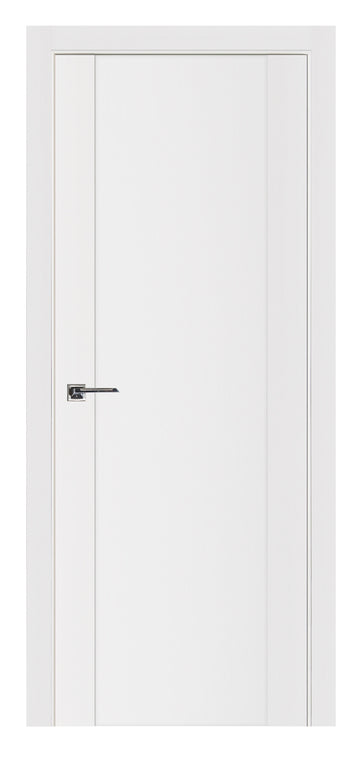 Nova Stile 001 Soft White Laminated Modern Interior Door TEST1 Optionize