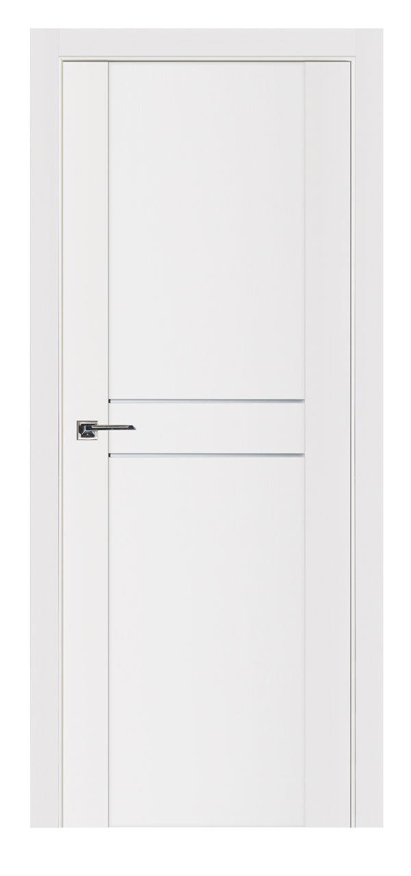 Nova Stile 003 Soft White Laminated Modern Interior Door