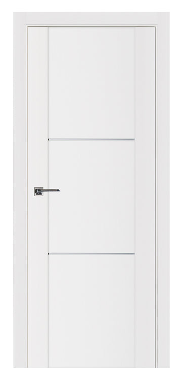 Nova Stile 004 Soft White Laminated Modern Interior Door