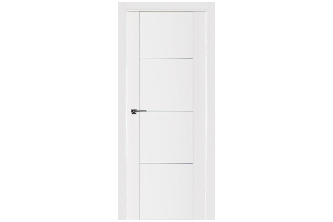 Nova Stile 006 Soft White Laminated Modern Interior Door - Single Door
