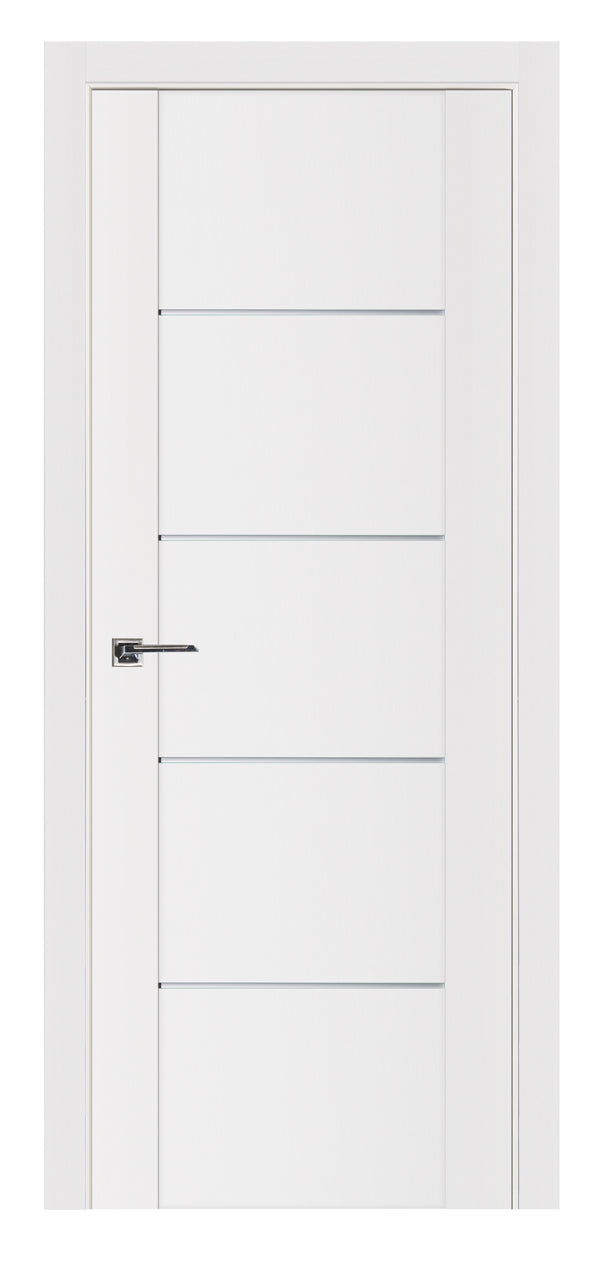 Nova Stile 007 Soft White Laminated Modern Interior Door