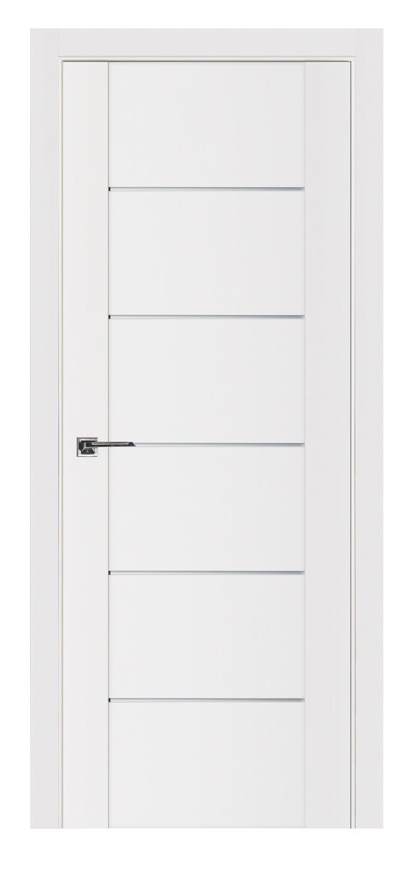 Nova Stile 008 Soft White Laminated Modern Interior Door