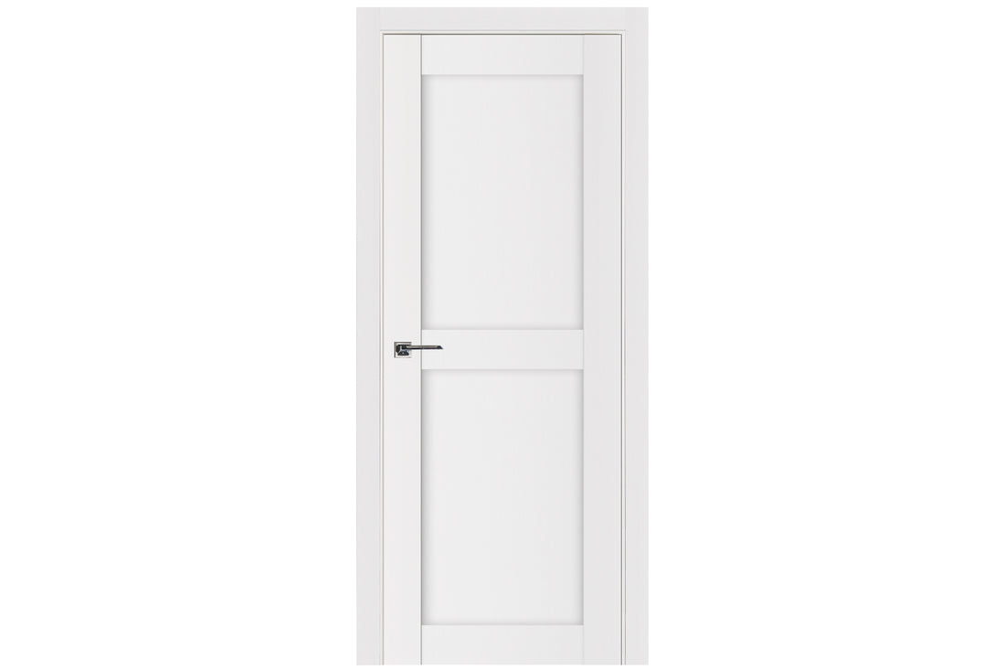 Nova Stile 009 Soft White Laminated Modern Interior Door - Single Door