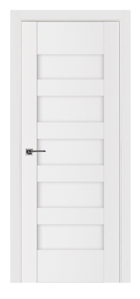 Nova Stile 057 Soft White Laminated Modern Interior Door