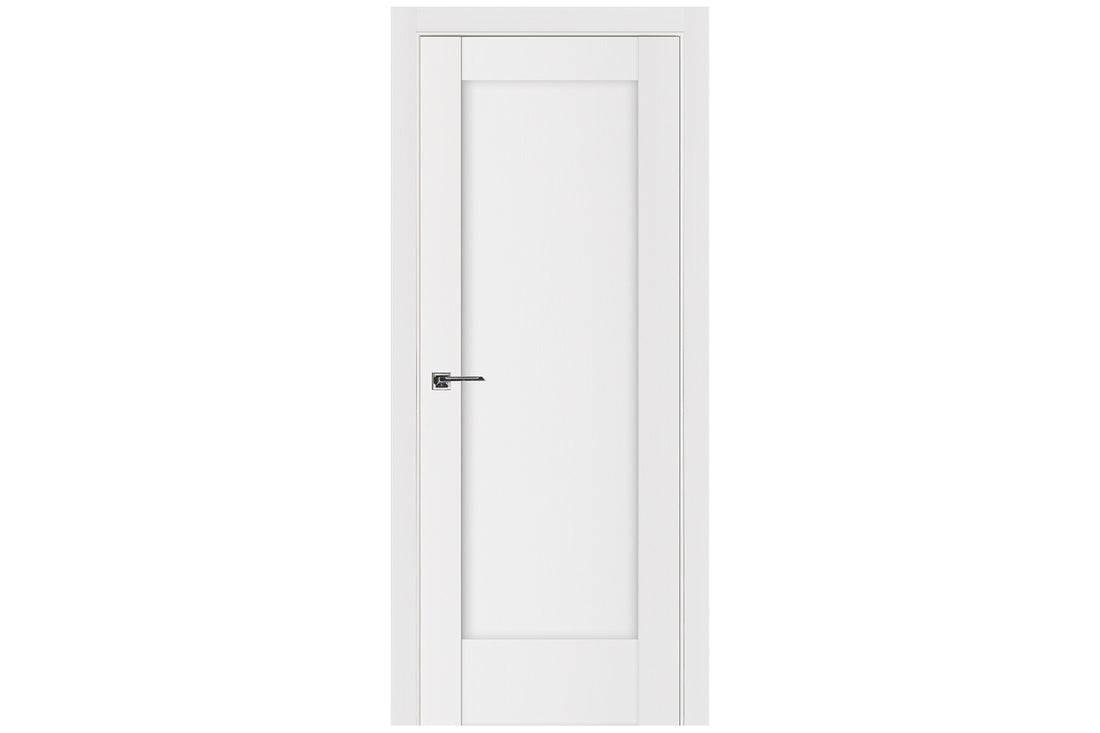 Nova Stile 056 Soft White Laminated Modern Interior Door - Single Door