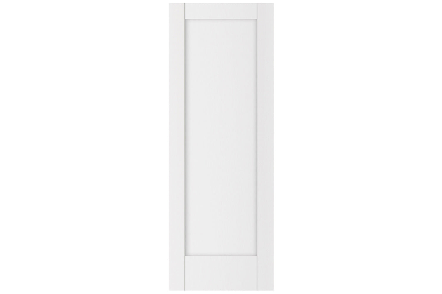 Nova Stile 056 Soft White Laminated Modern Interior Door - Slab