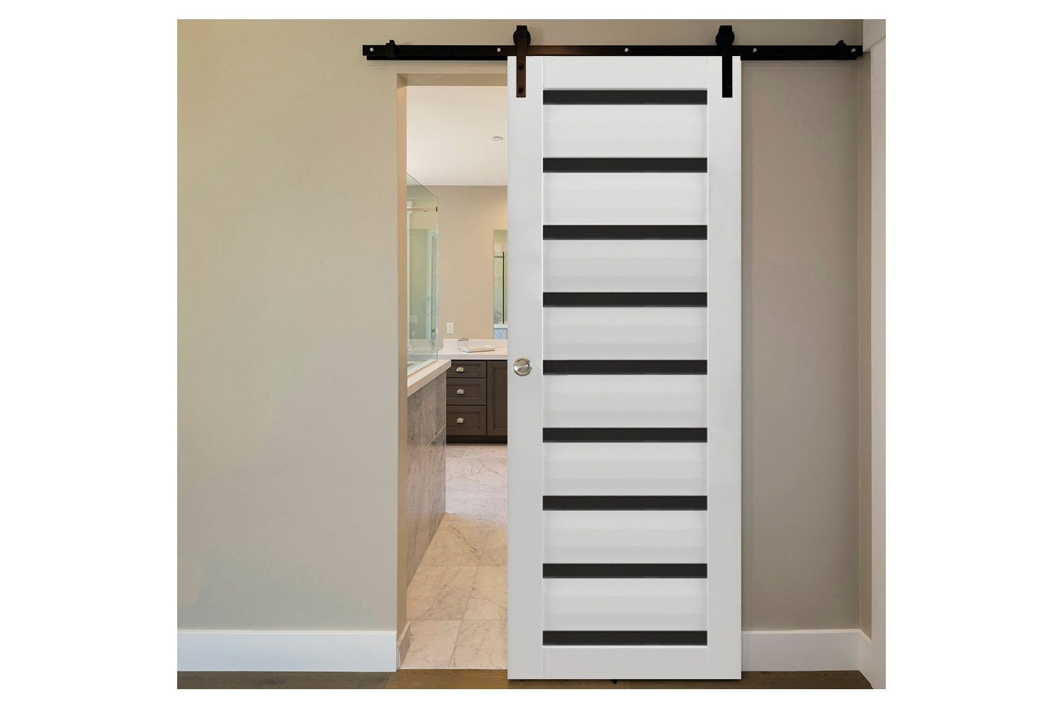 Nova Sydney High Gloss Interior Door - Barn Door