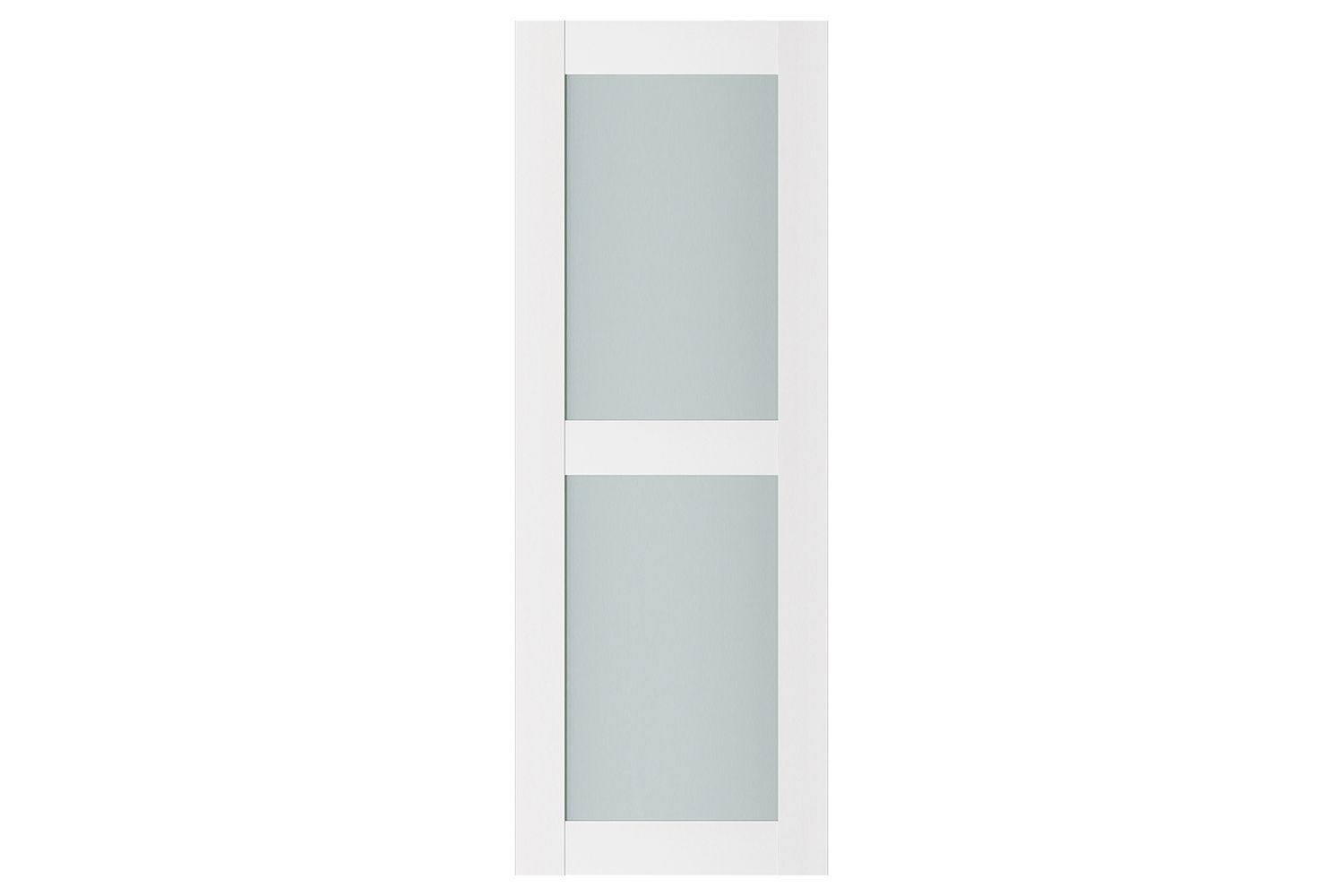 Nova Triplex 009 Soft White Laminated Modern Interior Door - Slab