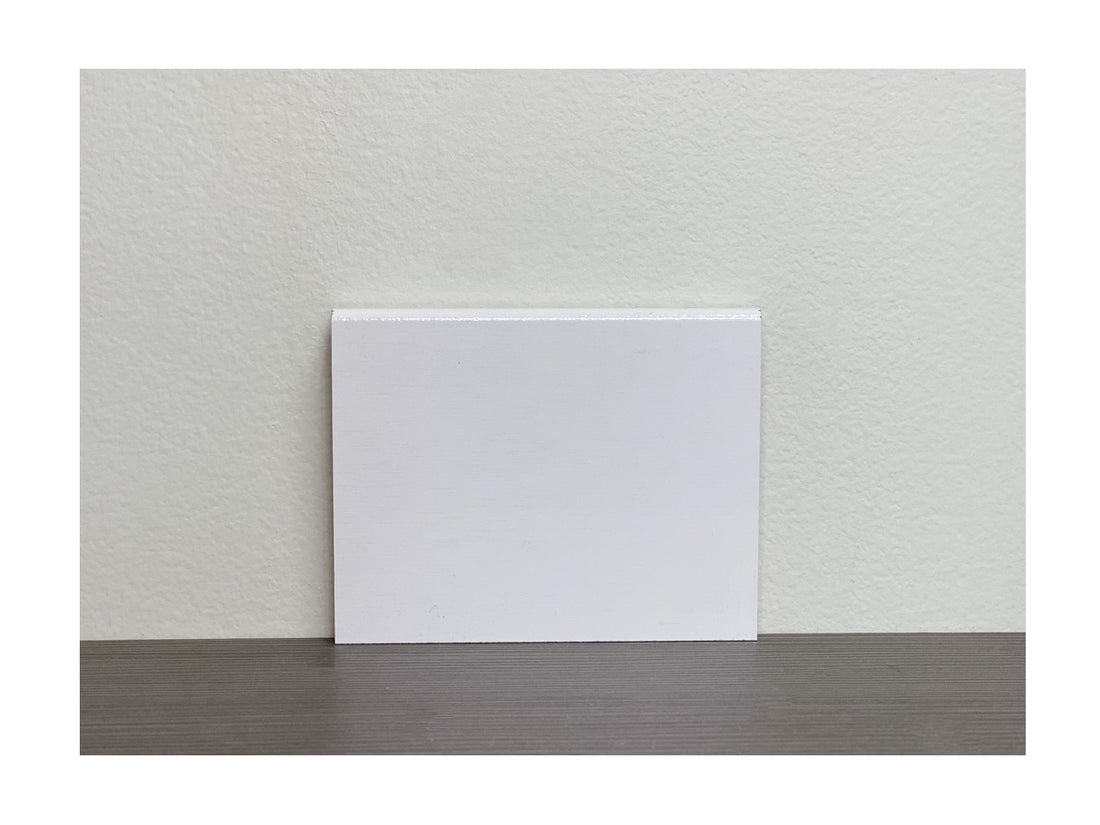 Nova White Drawing Baseboard 4" x 96"