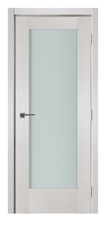 Nova 1-Lite White Wenge Ext Laminated French Door