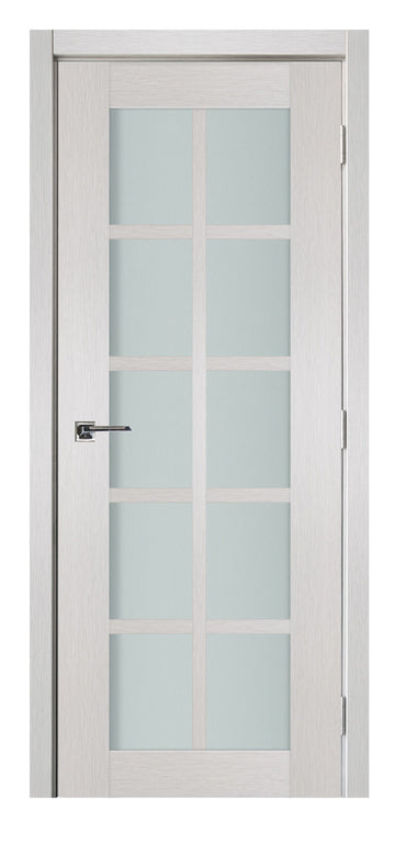 Nova 10-Lite White Wenge Laminated French Door
