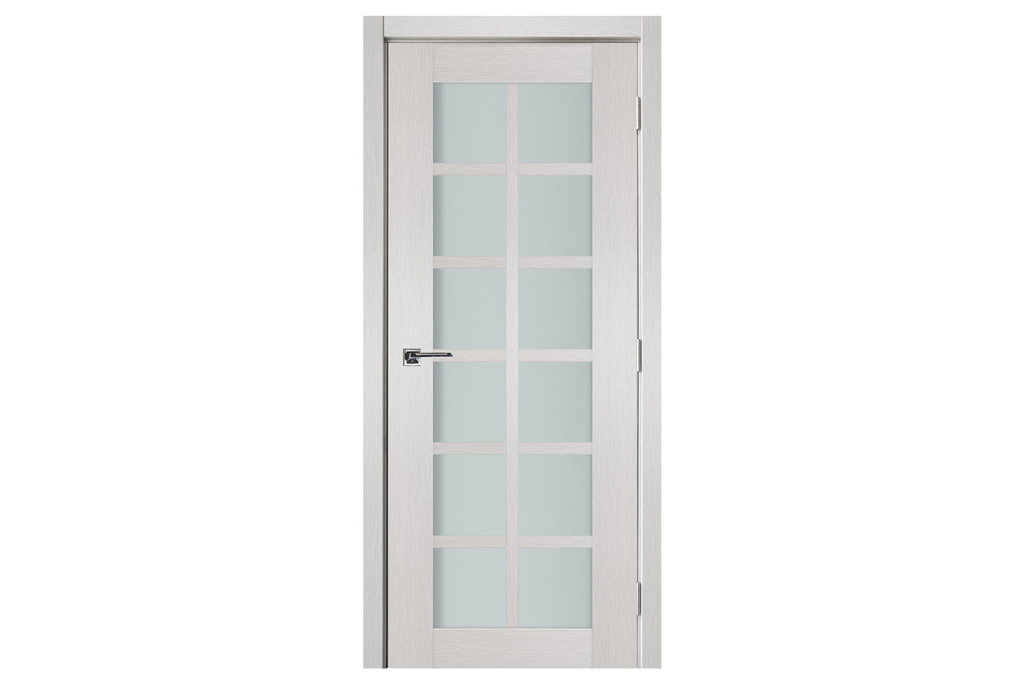 Nova 12-Lite White Wenge Laminated French Door - Single Door