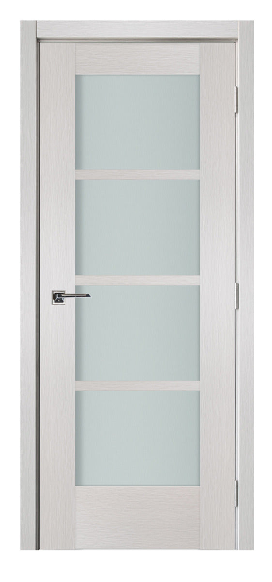 Nova 4-Lite White Wenge Ext Laminated French Door
