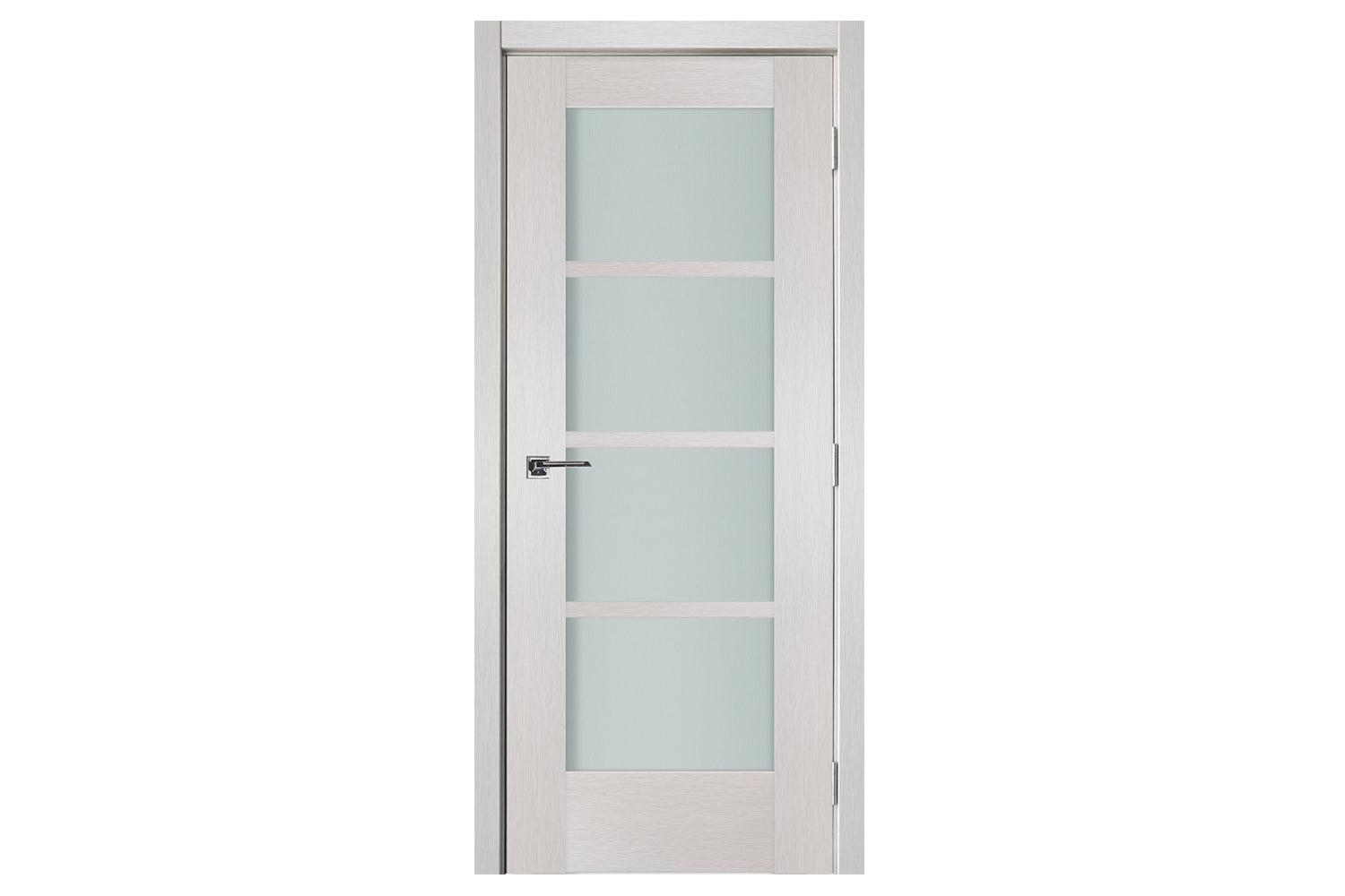 Nova 4-Lite White Wenge Ext Laminated French Door - Single Door