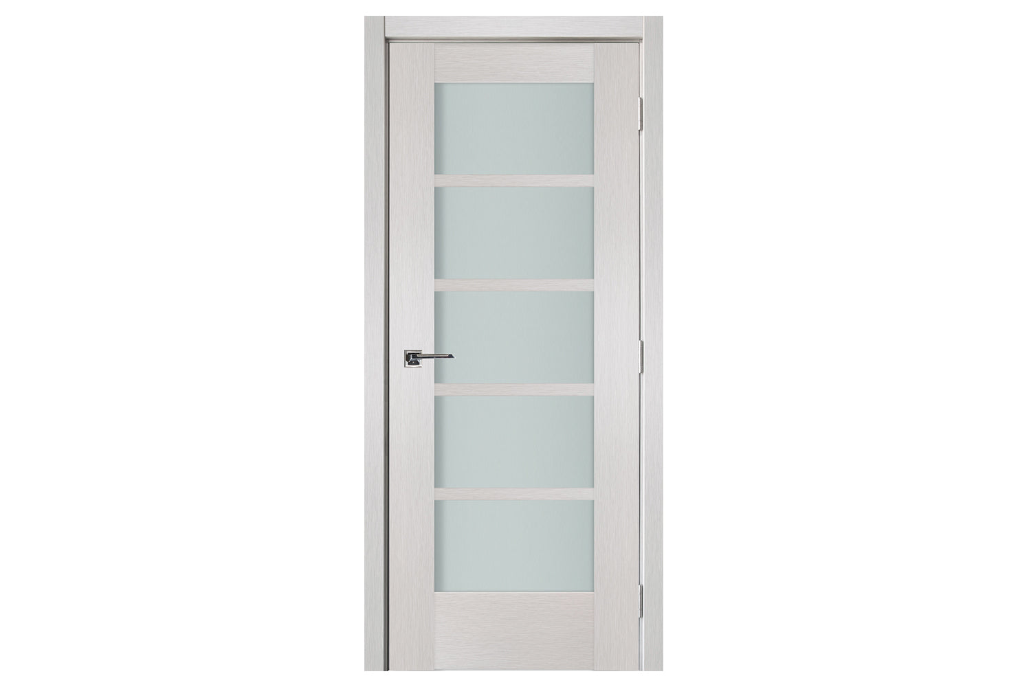 Nova 5-Lite White Wenge Ext Laminated French Door - Single Door