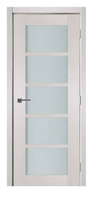 Nova 5-Lite White Wenge Laminated French Door