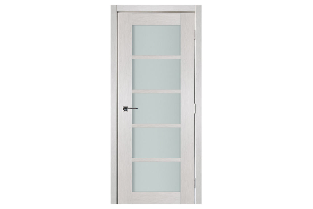 Nova 5-Lite White Wenge Laminated French Door - Single Door