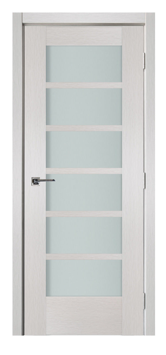 Nova 6-Lite White Wenge Ext Laminated French Door