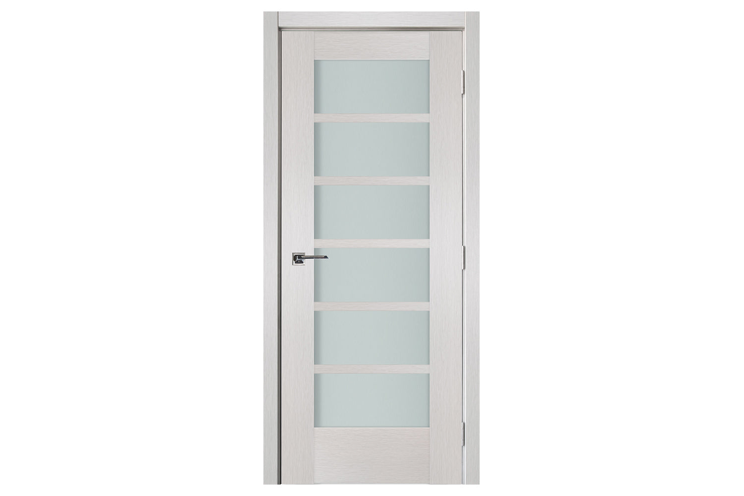 Nova 6-Lite White Wenge Ext Laminated French Door - Single Door
