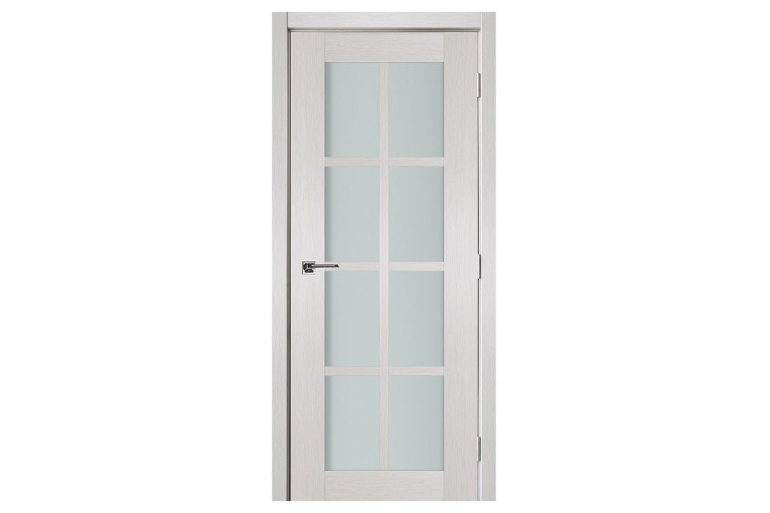 Nova 8-Lite White Wenge Laminated French Door - Single Door