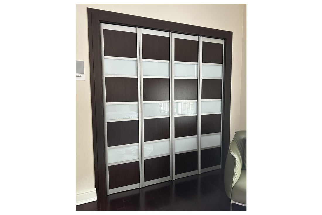 Nova Bi-Fold Sliding Closet Doors - Style 04