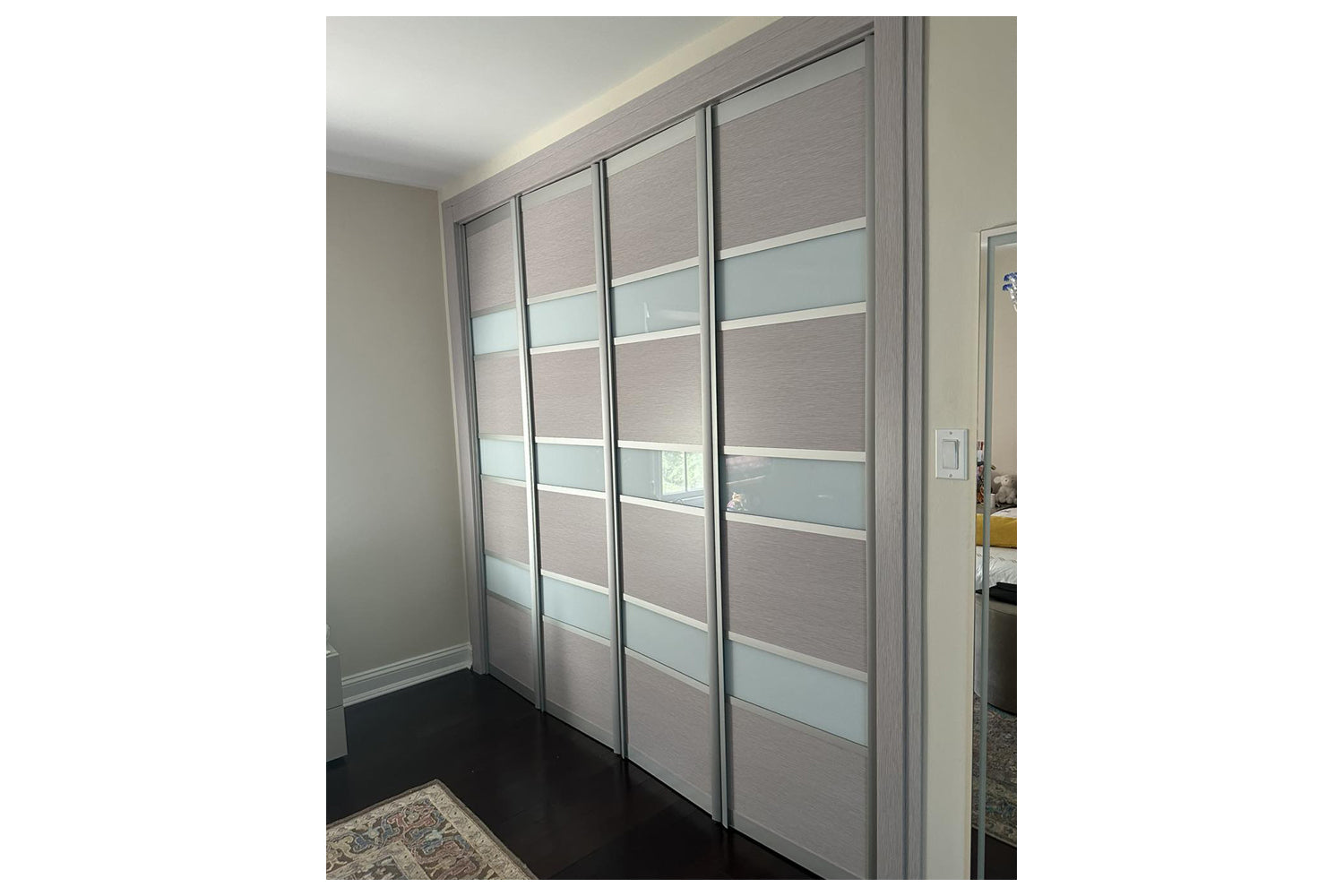 Nova Bi-Fold Sliding Closet Doors - Style 04