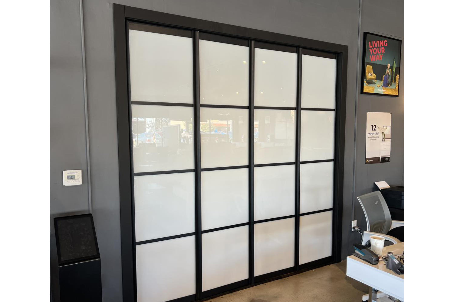 Nova Bi-Fold Sliding Closet Doors - Style 04