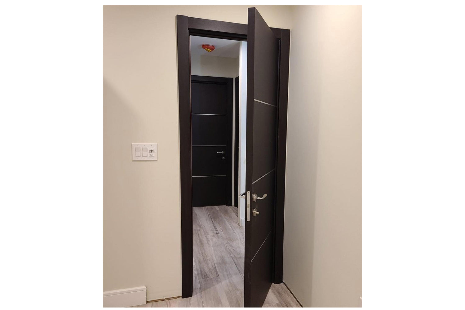 Nova HG008 Japan Oak Laminated Modern Interior Door