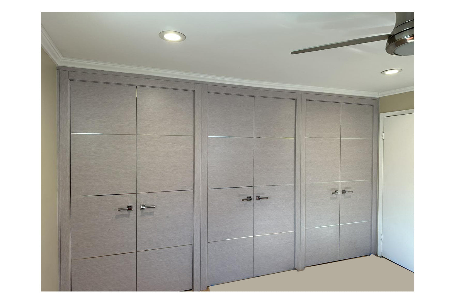 Nova HG008 White Wenge Laminated Modern Interior Door