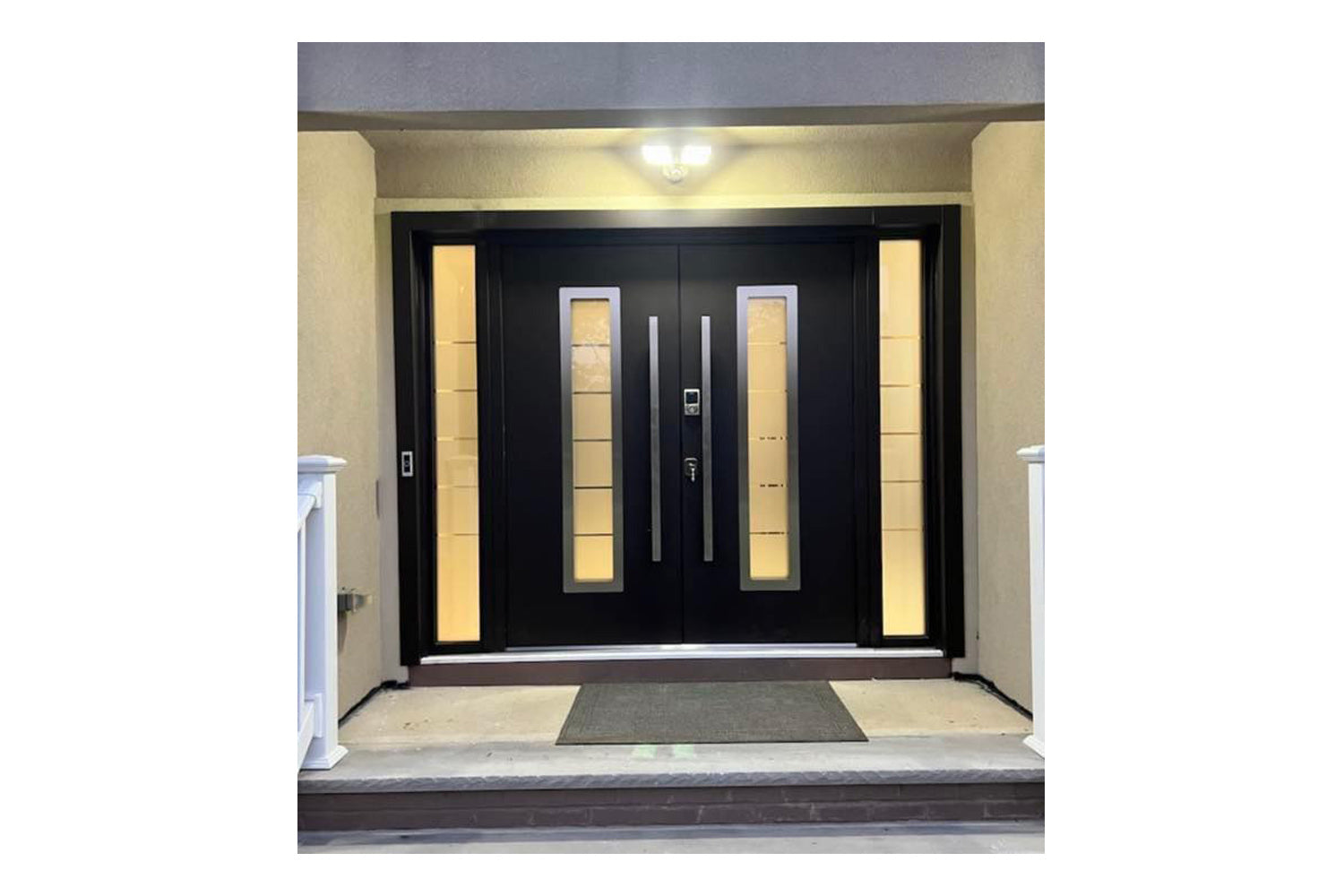 Nova Inox S1 Black Modern Exterior Door