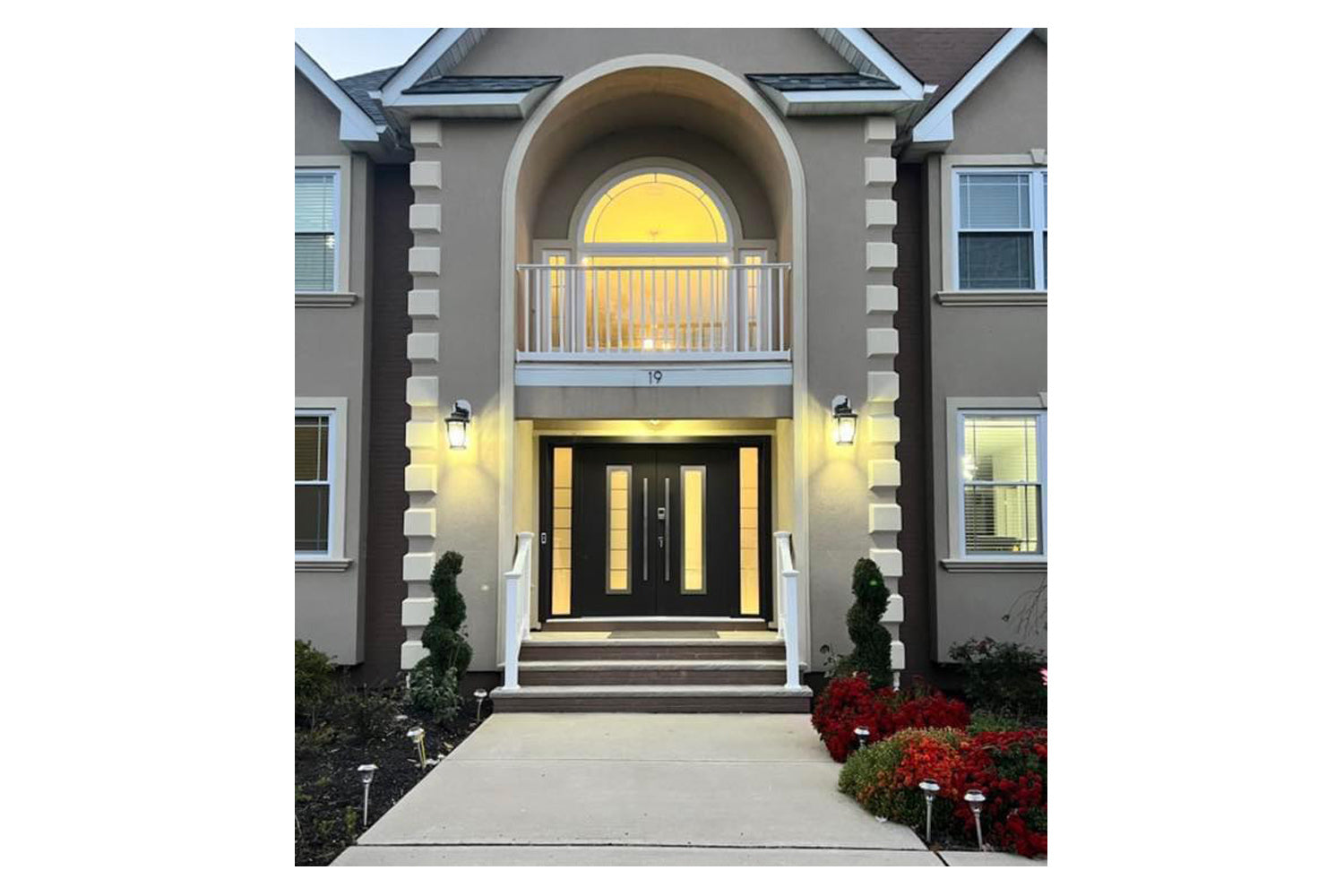 Nova Inox S1 Black Modern Exterior Door