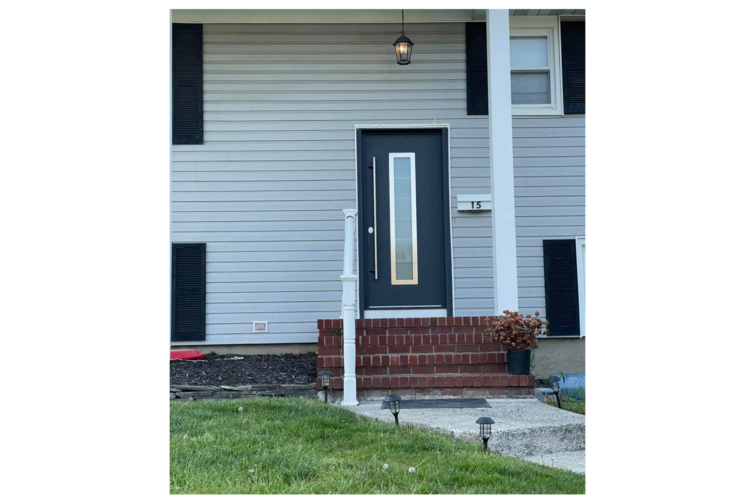 Nova Inox S1 Gray Modern Exterior Door