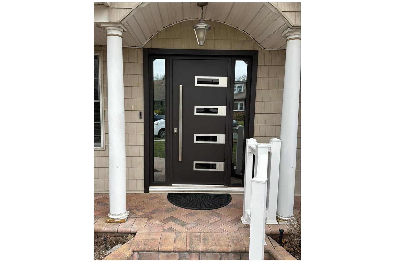 Nova Inox S4 Brown Modern Exterior Door