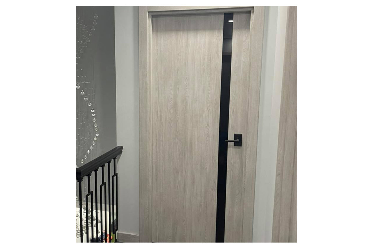 Nova Italia Light Grey Laminate Interior Door