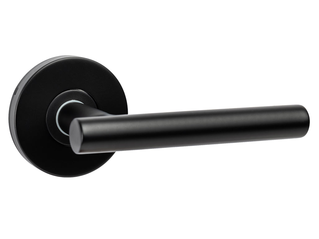 Nova Modernus Interior Door Lever in Black
