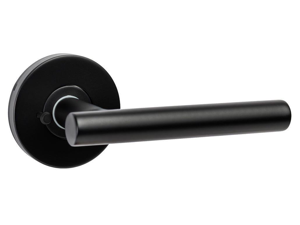 Nova Modernus Interior Door Lever in Black