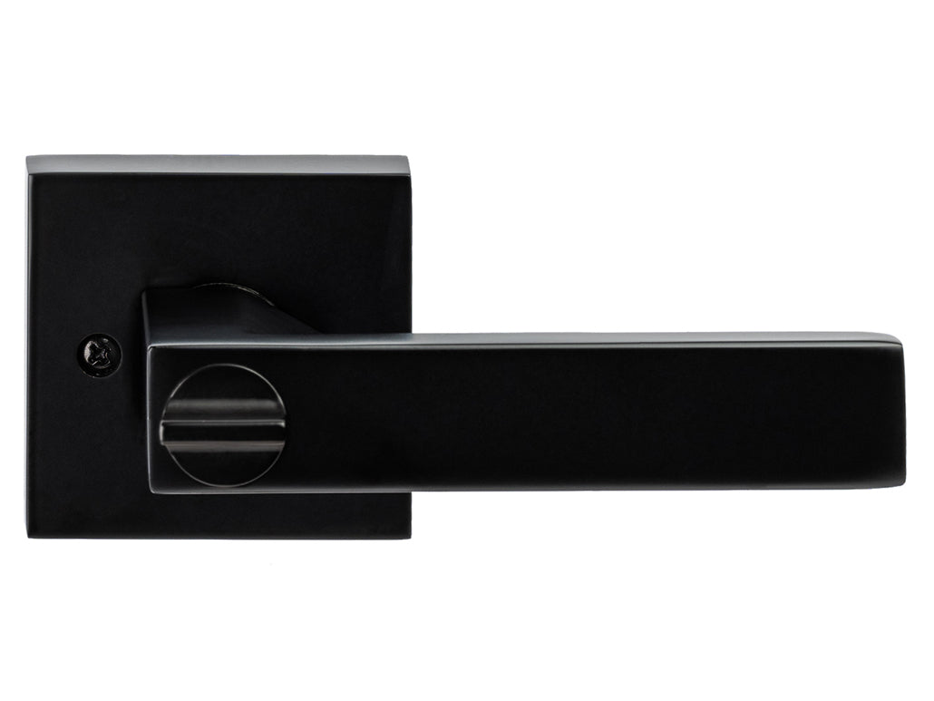 Nova Quad Interior Door Lever in Black