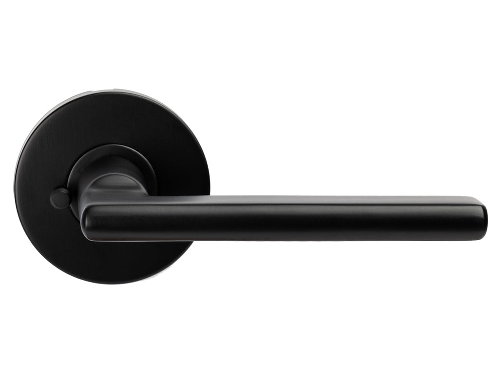 Nova Simplicity Interior Door Lever in Black